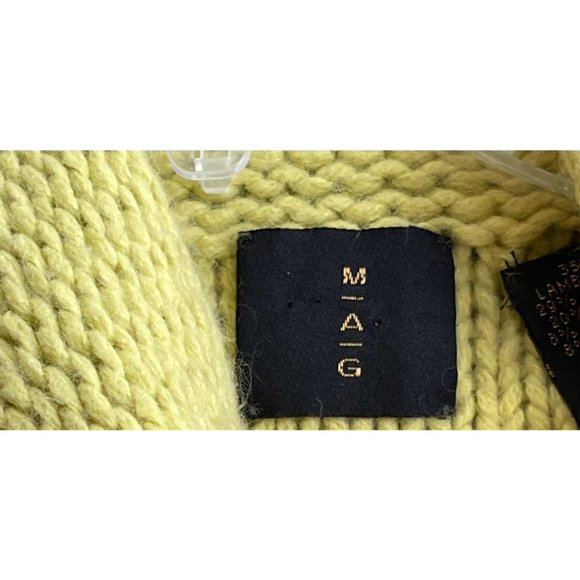 Women's MAG Wool Turtleneck Sweater Vest - Picture 2 of 5